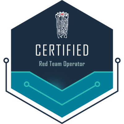 Certified Red Team Operator badge